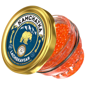 Kuprių ikrai  <em>(Oncorhynchus gorbuscha)</em> Kamchatka Original Premium (aukščiausia rūšis) 100g