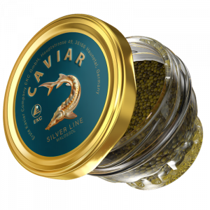 Eršketų ikrai “SILVER LINE” Malossol  <em>(Acipenser baerii)</em> 100g