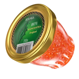 Kuprių ikrai <em>(Oncorhynchus gorbuscha)</em> Kamchatka Original  Premium (aukščiausia rūšis) 200g