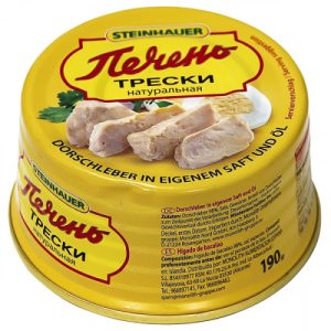Menkių kepenėlės (natūralios) 190 g