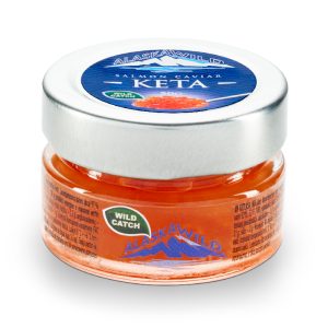 Ketos ikrai ALASKA WILD (KETŲ IKRAI lot. Oncorhynchus keta) 100 g.